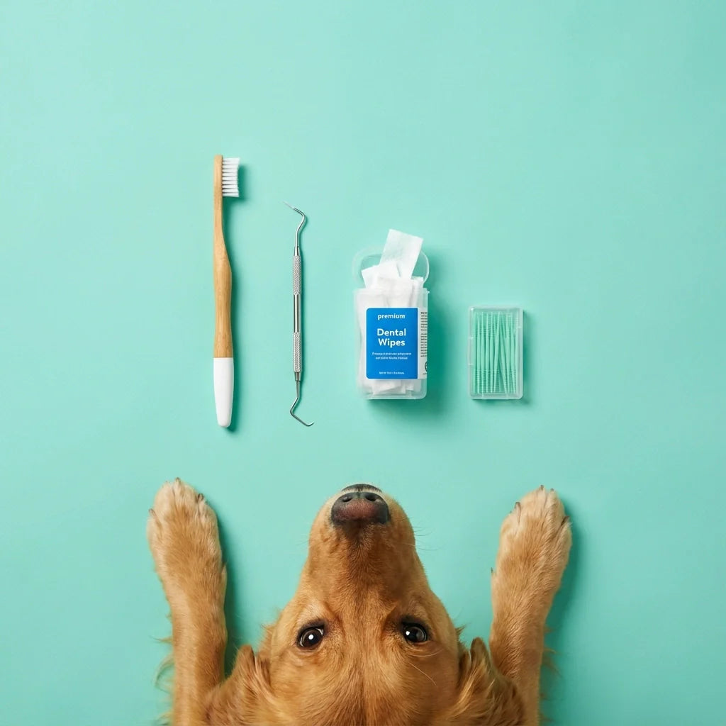 Brosse à dents pour chien avec accessoires d’hygiène buccale – Collection ChienDog