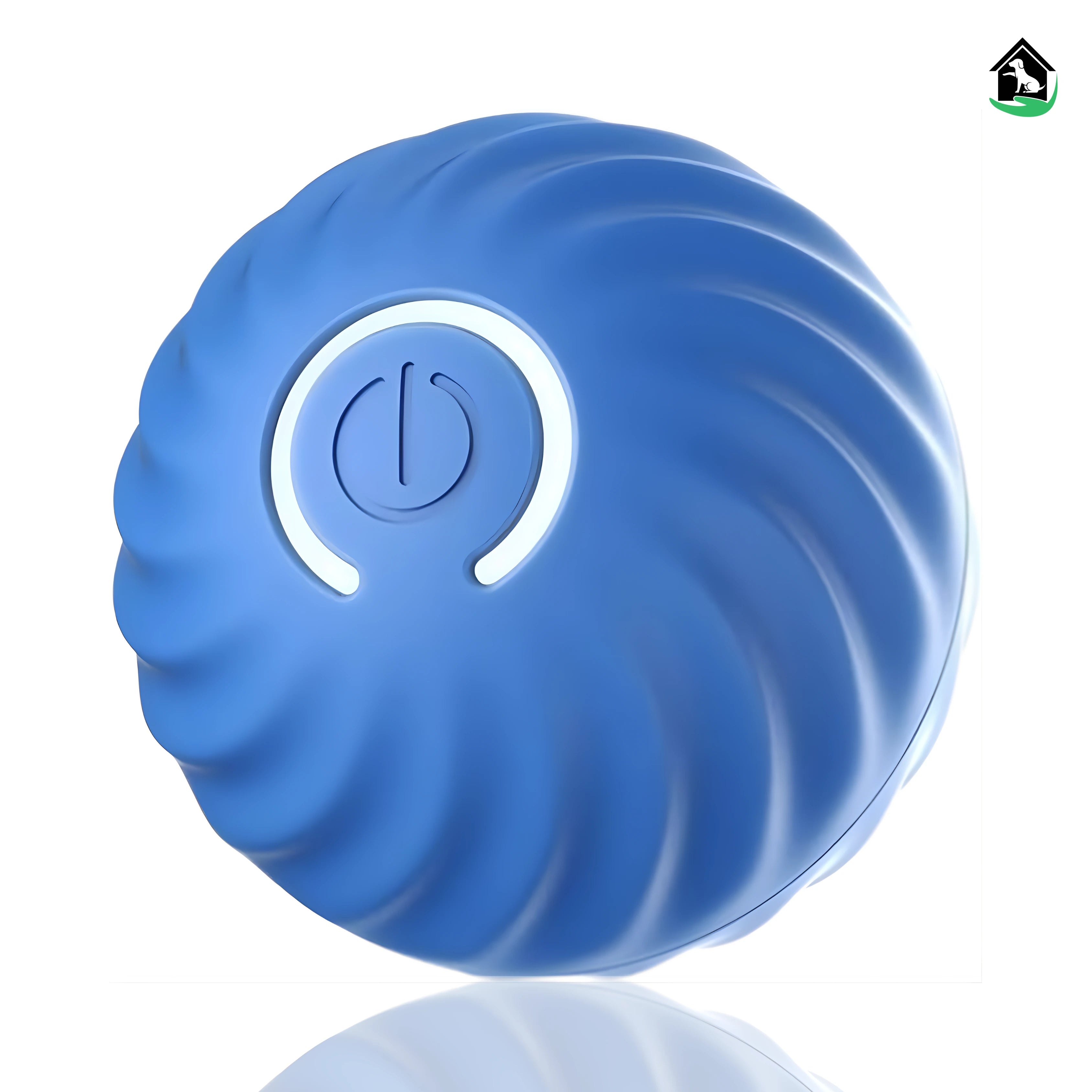 Balle interactive intelligente pour chien couleur bleue, jouet anti-ennui pour chiens