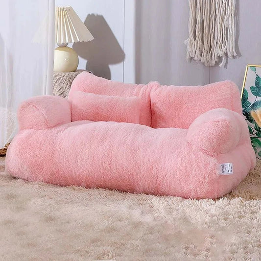 Panier-pour-Chien-CanapeOuaf-Rose