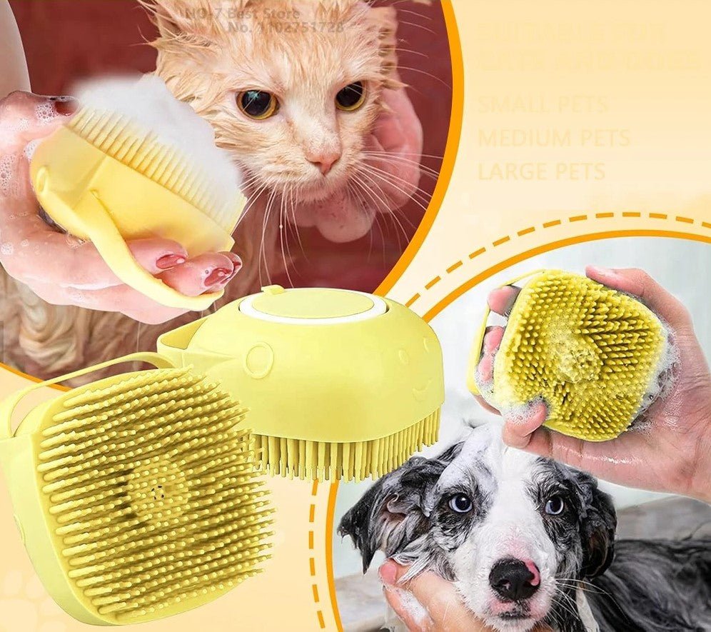 Brosse de shampooing pour chien 80 ml - ÉclatCanin™ - ChienDog