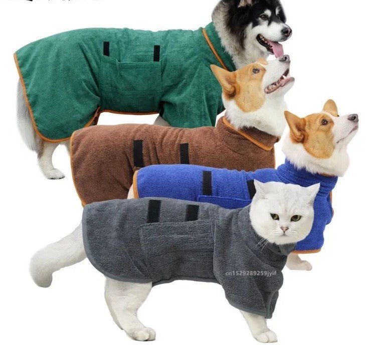 ChicChien™ - Peignoir de bain pour chien - ChienDog